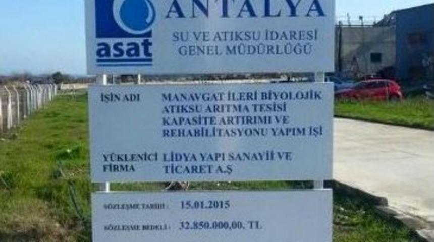 B&uuml;y&uuml;kşehir&rsquo;in Manavgat&rsquo;a İlk Yatırımı Arıtma Tesisi Olacak