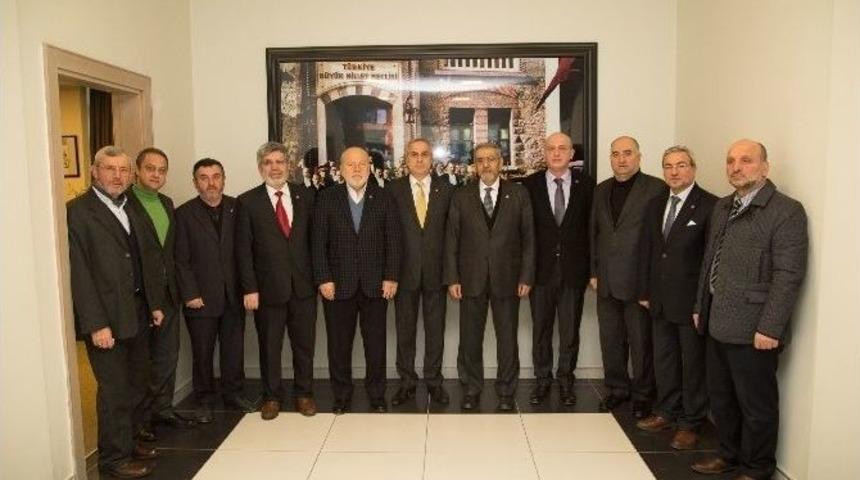 Saadet Partisi&rsquo;nden Satso&rsquo;ya Ziyaret