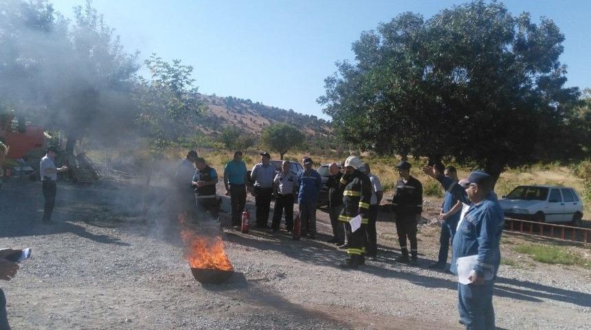 Nato Personellerine Uygulamalı Yangın Ve İlk Yardım Eğitimi Verildi