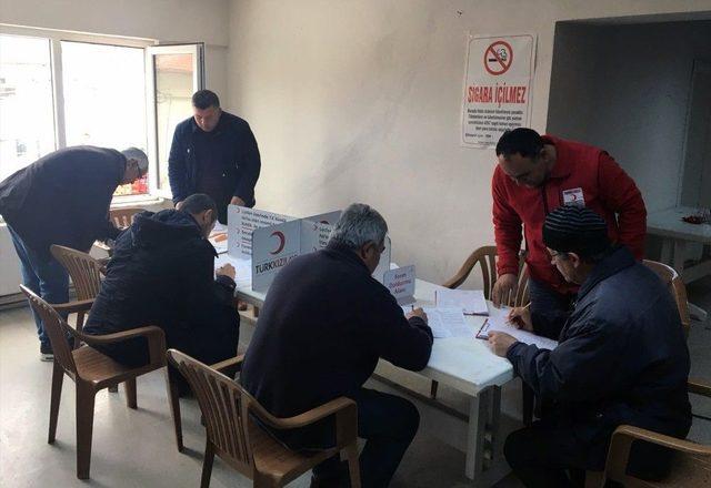 Ulalı Avcılardan Afrin&rsquo;deki Mehmet&ccedil;ik İ&ccedil;in Kan Bağışı 1