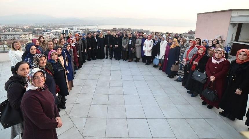 Ak Partili Kadınlardan Başkan Doğan&rsquo;a Ziyaret