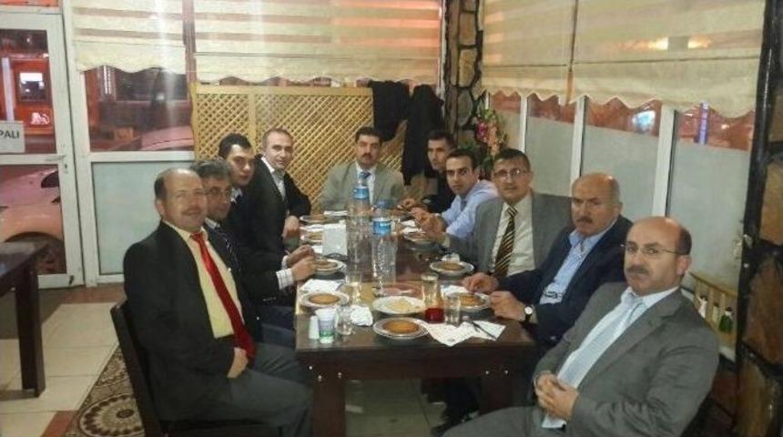 Milli Eğitim Şube M&uuml;d&uuml;r&uuml; Değirmenci&rsquo;ye Veda Yemeği