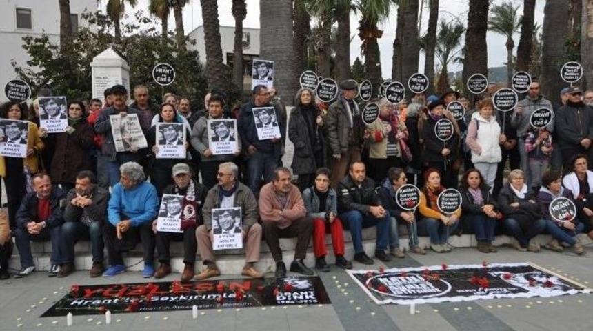 Hrant Dink Bodrum&rsquo;da Anıldı
