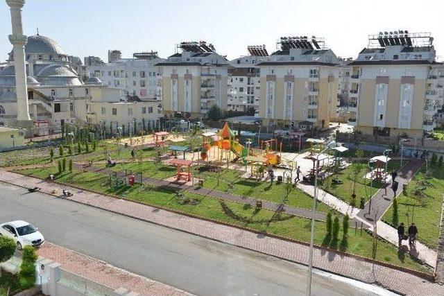 Hurma’da 13’üncü Park Hizmete Açıldı