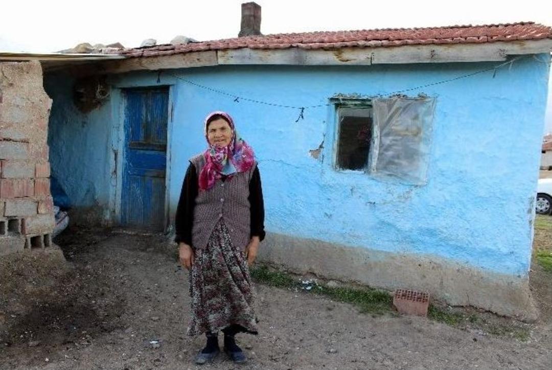 Alpu&rsquo;da Engelli Kadının Zorlu Yaşamı