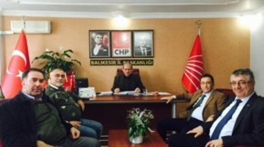 Başkan Saka&rsquo;dan Chp İl Başkanı Mete Erol&rsquo;a Hayırlı Olsun Ziyareti