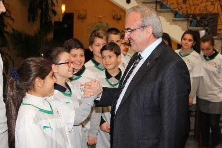 Bursaspor’a Bir Destek De Valilikten G1