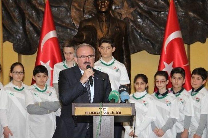 Bursaspor’a Bir Destek De Valilikten G4