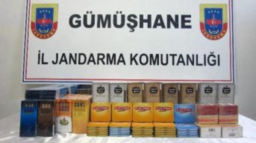 G&uuml;m&uuml;şhane&rsquo;de Ka&ccedil;ak Sigara Yakalandı