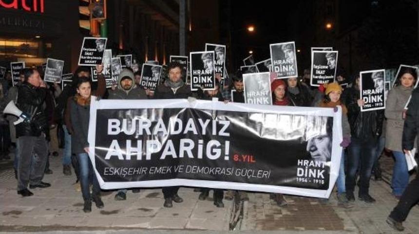 Eskişehir'de Hrant Dink Y&uuml;r&uuml;y&uuml;ş&uuml;
