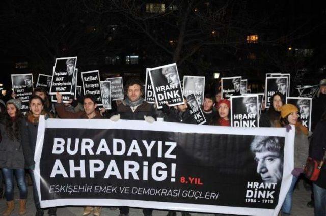 Eskişehir'de Hrant Dink Yürüyüşü