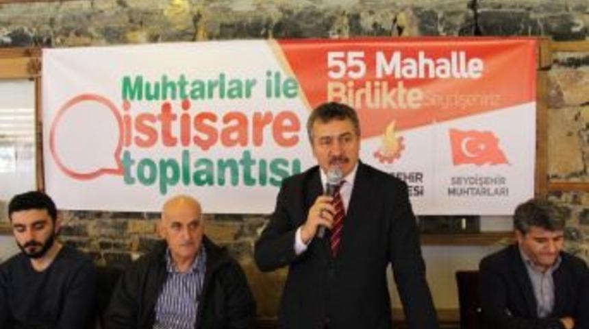 Başkan Tutal, Muhtarlarla İstişare Toplantısında Buluştu