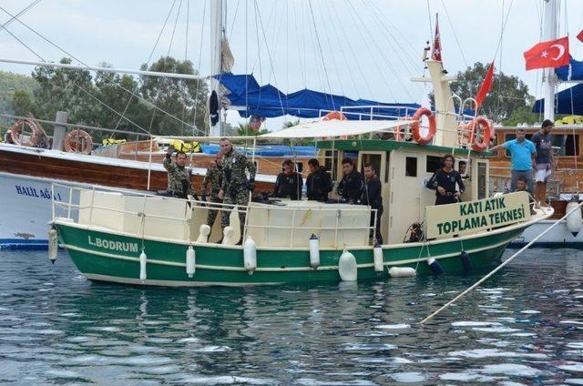 Gökova Deniz Dibi Temizliğinde 500 Kg Katı Atık Çıktı