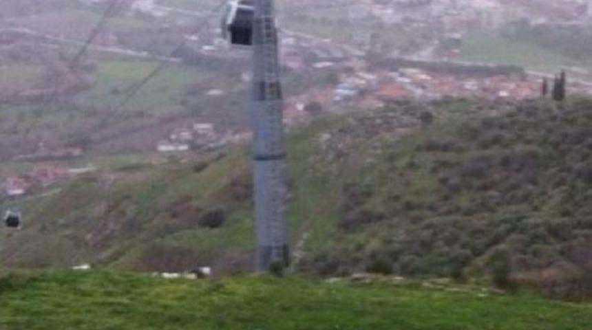 Bergama Antik Kenti'nde Teleferik Faciası Ucuz Atlatıldı