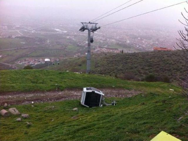 Bergama Antik Kenti'nde Teleferik Faciası Ucuz Atlatıldı