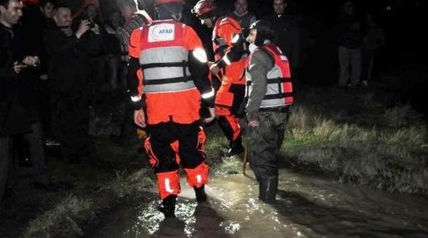 Selde Mahsur Kalan Vatandaşı Afad Kurtardı