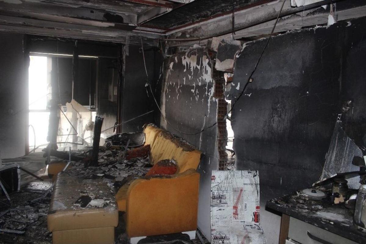 Denizli&rsquo;deki Doğalgaz Patlamasında Facianın Eşiğinden D&ouml;n&uuml;ld&uuml;