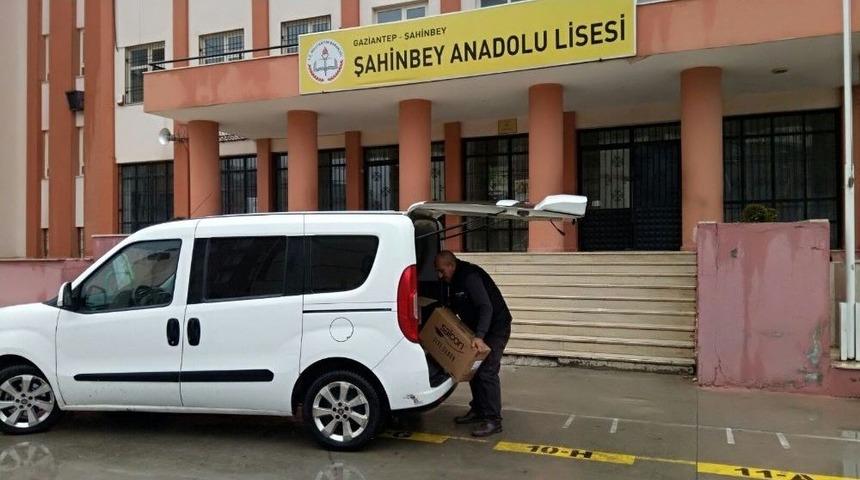 Gaziantep&rsquo;te Okul Ve Camilere Hijyen Desteği