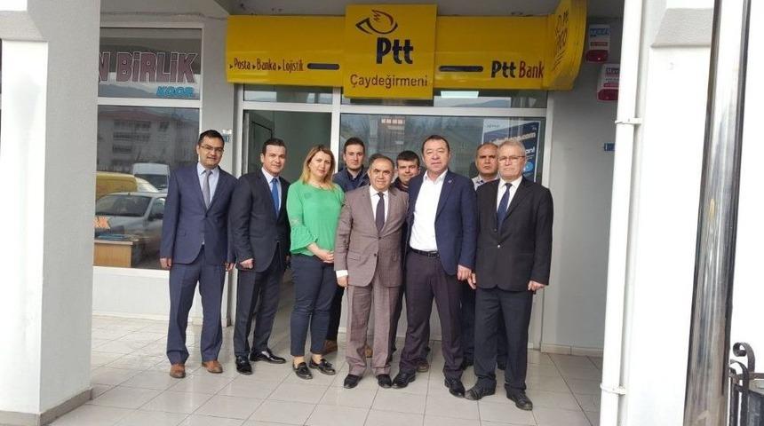 &Ccedil;aydeğirmeni&rsquo;nde Yeni Ptt Şubesi Hizmete Girdi