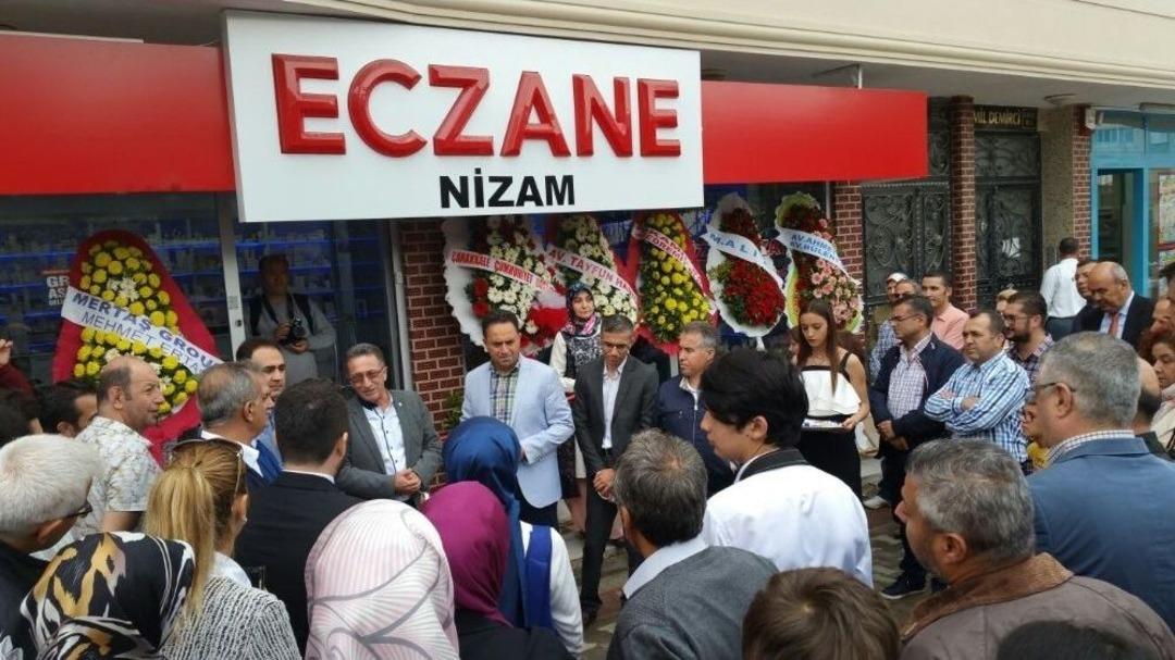 Edremit&rsquo;te Eczane A&ccedil;ılışı Yargı Mensuplarını Bir Araya Getirdi