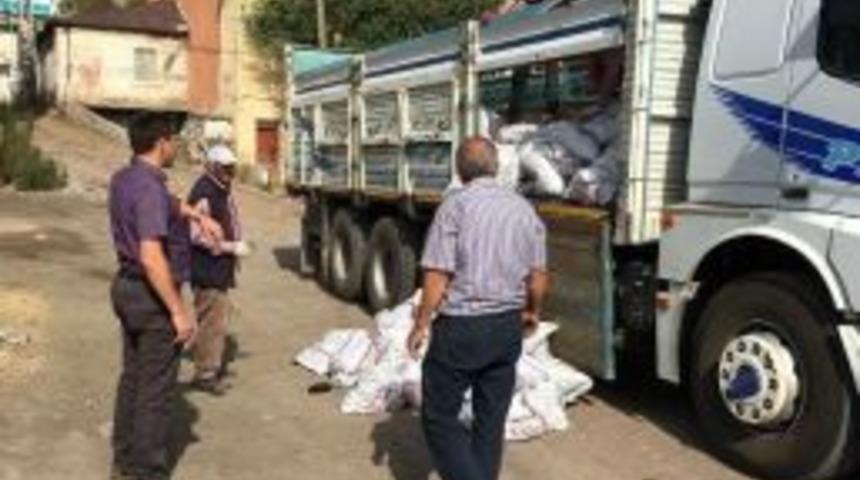 &Ccedil;ıldır Sydv Dar Gelirli Ailelere K&ouml;m&uuml;r Yardımı Yaptı