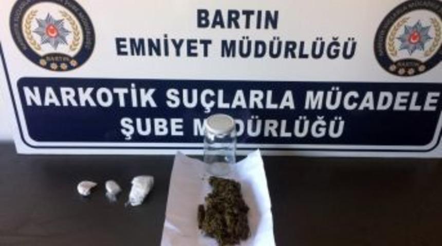 Bartın’da Uyuşturucu Operasyonu 3 Gözaltı