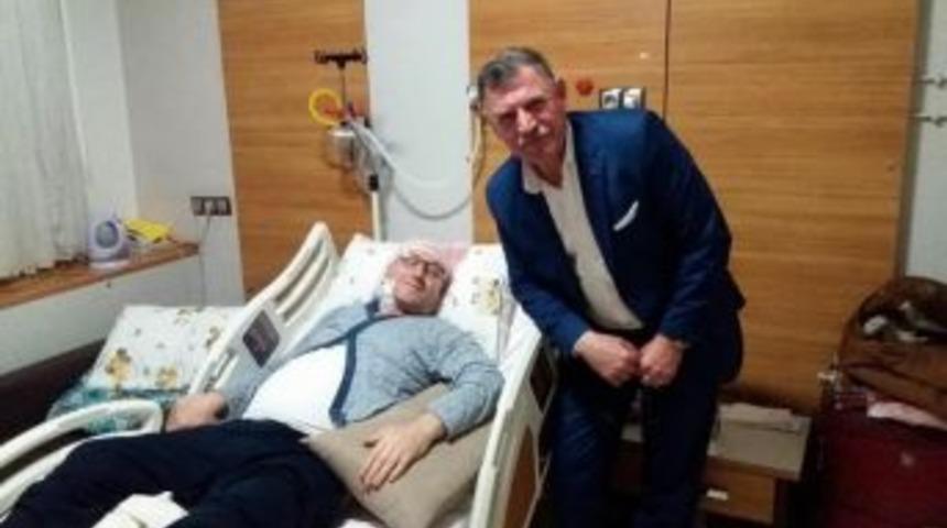 Başkan Duymuş&rsquo;tan Hasta Ziyareti