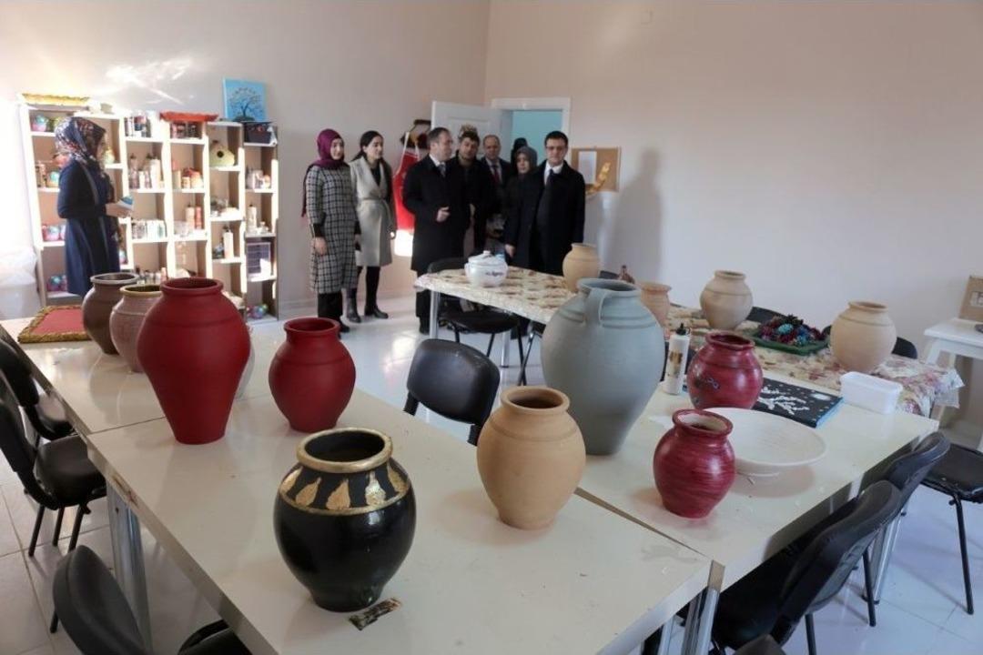 Kaymakamlar, G&uuml;reş&ccedil;ilerle Bir Araya Geldi