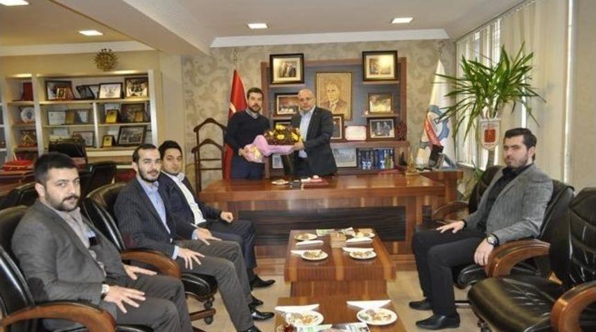 Gen&ccedil; Girişimciler Ve Kadın Girişimciler&rsquo;den Tso Başkanı Namal&rsquo;a Ziyaret