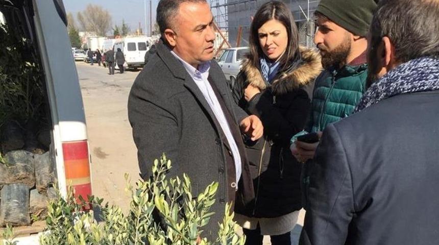 Salihli&rsquo;de Fidan Satış Yerleri Denetlendi