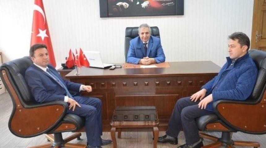 Ak Parti&rsquo;den Kaymakam Yapıcı&rsquo;ya Ziyaret