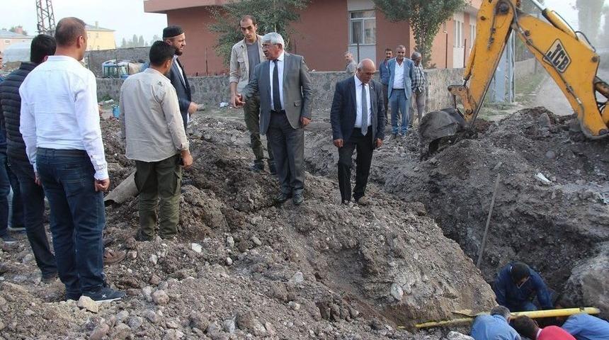 Kars Belediyesi&rsquo;nden İ&ccedil;me Suyu Şebekesi Yenileme &Ccedil;alışması