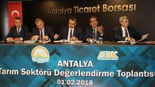 Bakanlık Tarım Sektörünü Dinledi