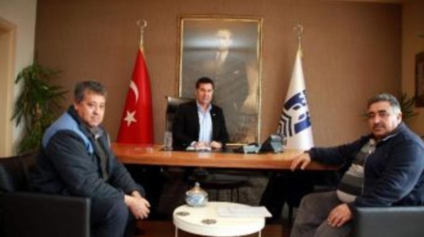 G&uuml;ndoğanspor&rsquo;dan Başkan Kocadon&rsquo;a Teşekk&uuml;r Ziyareti