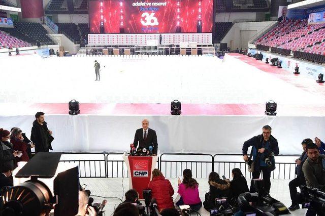 Chp’de Kurultay Hazırlıkları