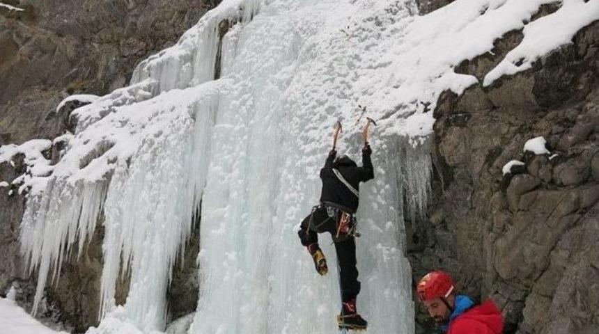 Erzurum&rsquo;da "uluslararası Buz Ve Kış Tırmanışı"