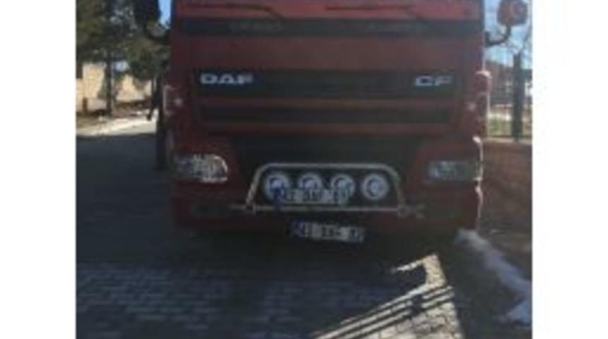 İkiz Plakalı Tır Yakalandı