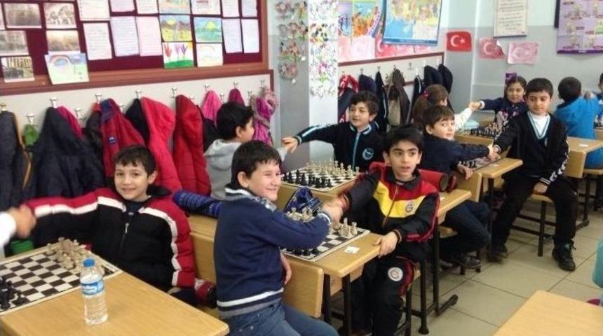 Toki İlkokulu&rsquo;nda Satran&ccedil; Turnuvası