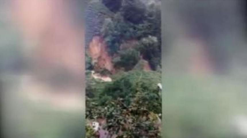 Rize&rsquo;De Şiddetli Yağış, 20 Ev Boşaltıldı (3)