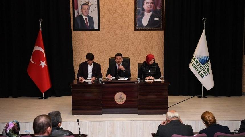 Kartepe Belediyesi Şubat Ayı Meclis Toplantısı Yapıldı