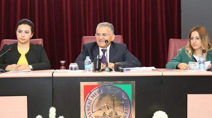 Melikgazi Belediyesinde Ekim Ayı Meclis Toplantısı Yapıldı