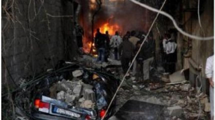 Şam'da Ikiz Intihar Saldırısı, &Ouml;l&uuml; Ve Yaralılar Var (2)