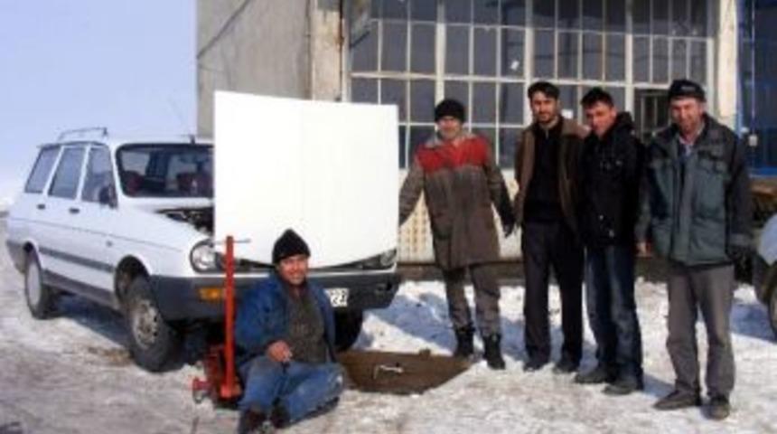 Soğuk Hava Oto Tamircilerinin &Ccedil;alışmasını Olumsuz Etkiliyor