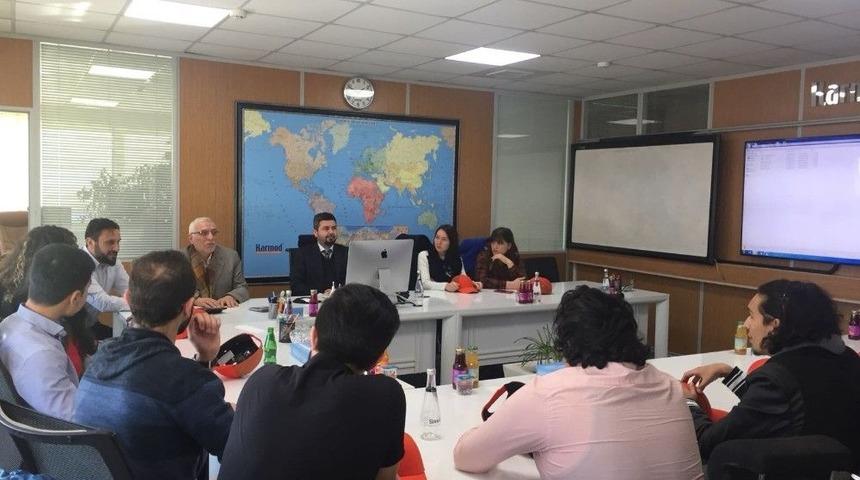 Uluslararası &Ouml;ğrencilerden Fabrika Ziyareti