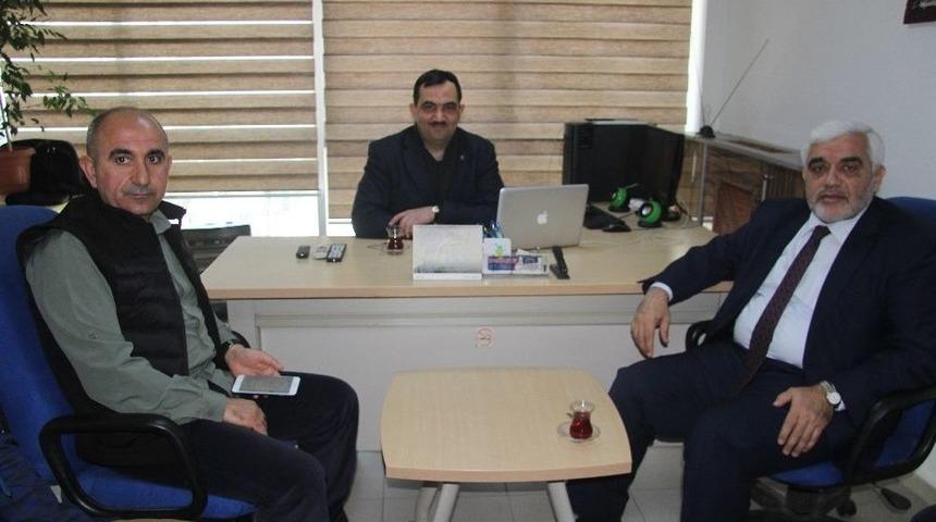 İhlas Haber Ajansı&rsquo;na Ge&ccedil;miş Olsun Ziyareti