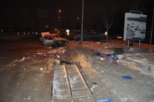 Eskişehir&rsquo;de Korkutan Kaza: 5 Yaralı 2