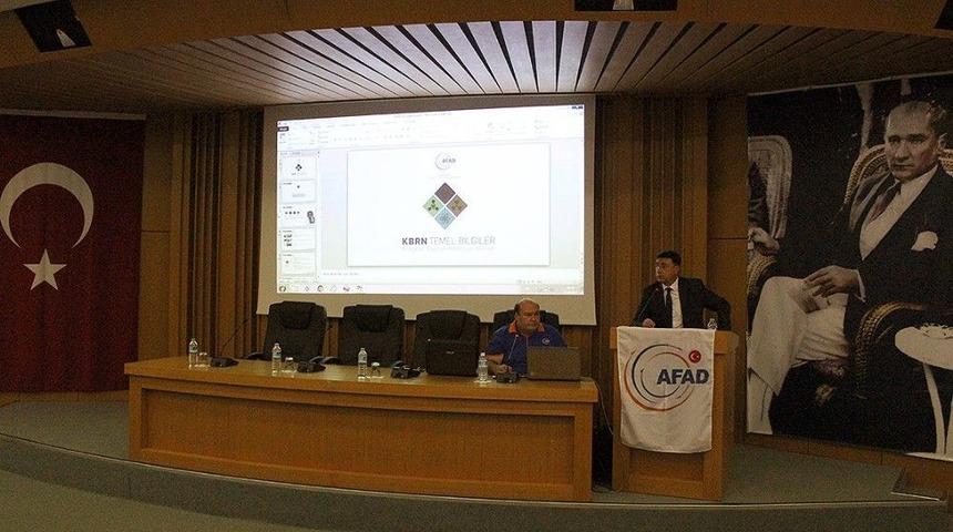 Afad&rsquo;tan Kbrn Farkındalık Ve Ş&uuml;pheli Posta Eğitimi