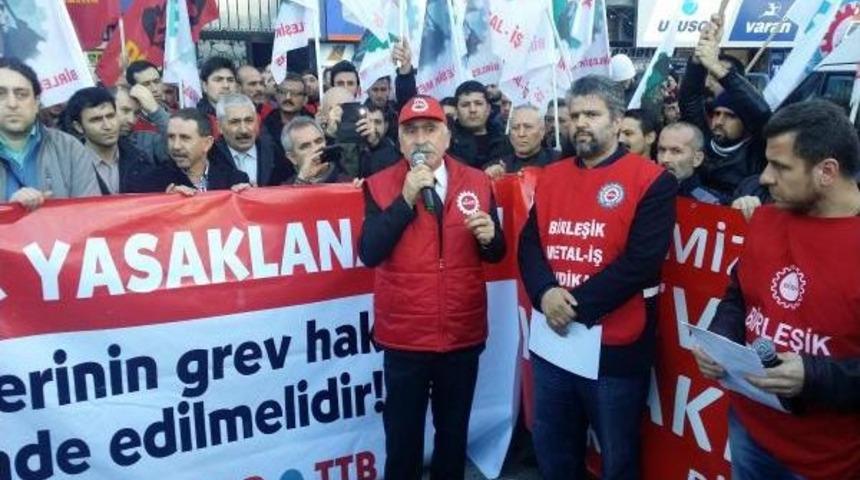 Metal Iş&ccedil;ilerinden Grev Erteleme Tepkisi