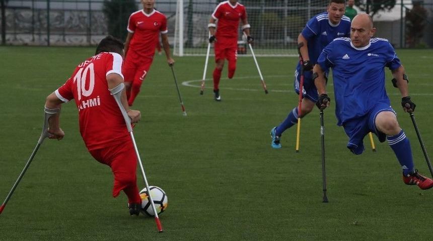 Ampute Milli Takımı Almanya&rsquo;yı 7-0 Yendi