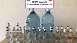 Sahte Rakı İmal Edilen Köy Evine Jandarmadan Operasyon